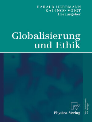cover image of Globalisierung und Ethik